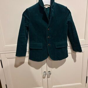 Elegant Kids Teal Corduroy Blazer